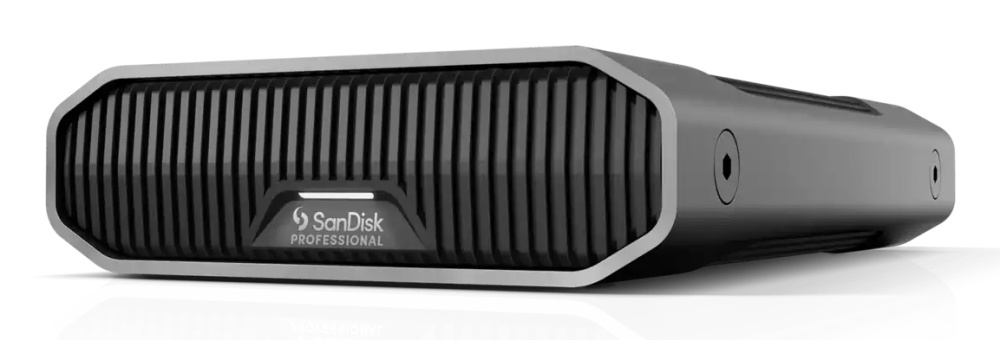 Disco Duro Externo SanDisk G-DRIVE 12TB, USB-C 3.1, Negro, para Mac/PC