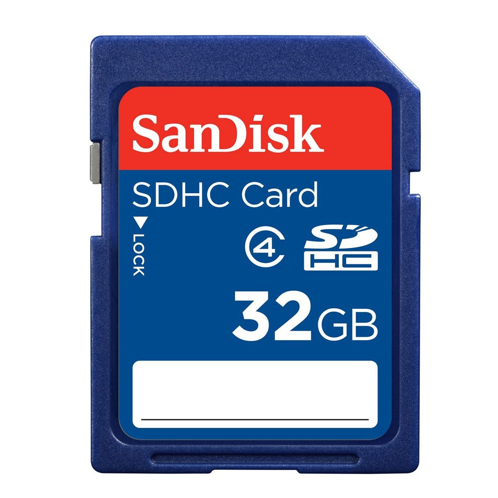 Memoria Flash SanDisk, 32GB SDHC Clase 4