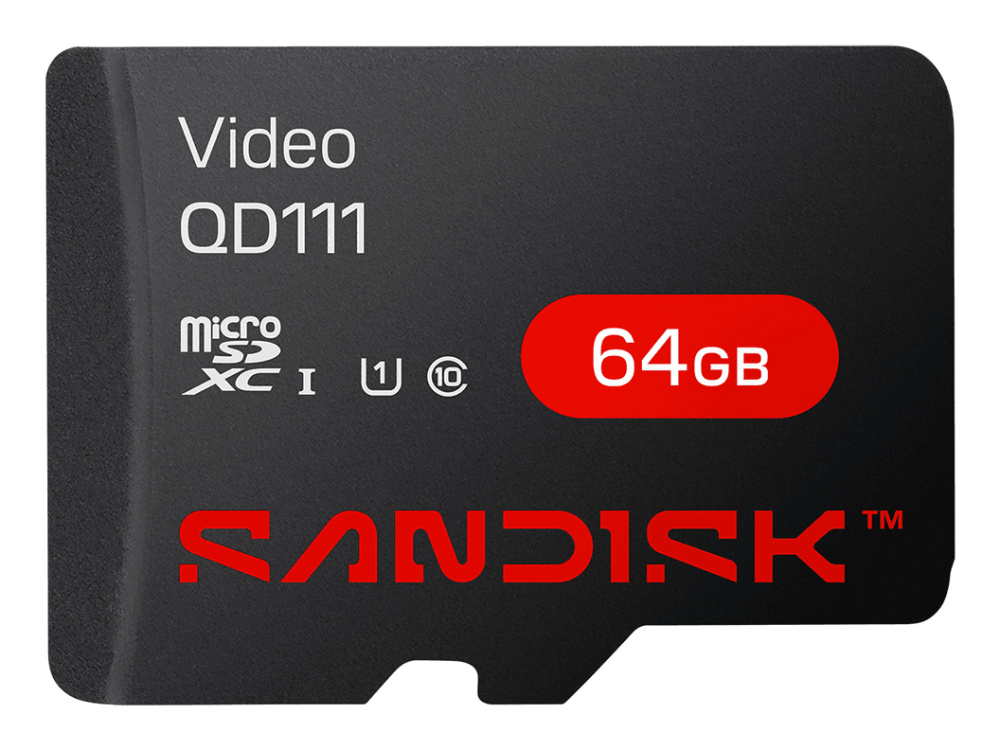 Memoria Flash SanDisk Video VD QD131, 64GB MicroSDXC UHS-I Clase 10
