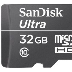 Memoria Flash SanDisk Ultra, 32GB microSDHC UHS-I Clase 10