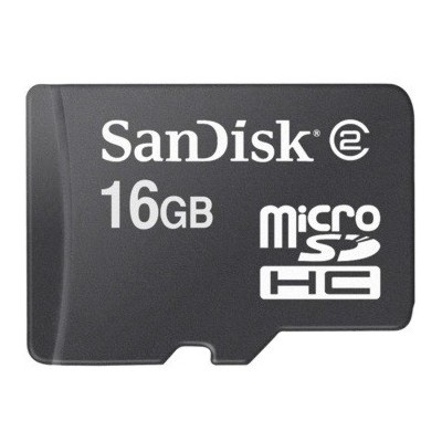Memoria Flash SanDisk, 16GB microSD Clase 4