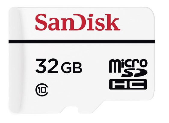 Memoria Flash SanDisk, 32GB microSDXC Clase 10, para Monitoreo por Video de Gran Resistencia