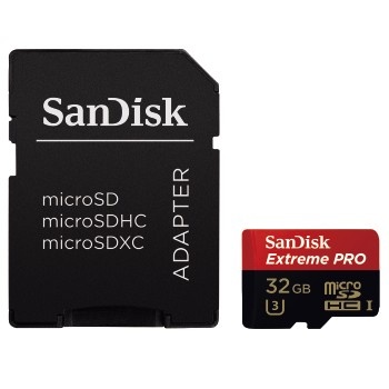 Memoria Flash SanDisk Extreme Pro, 32GB microSDHC UHS-I Clase 10