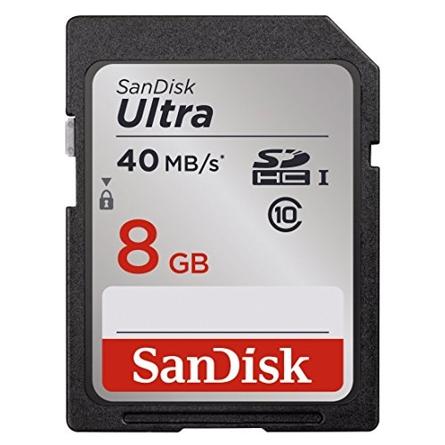 Memoria Flash SanDisk Ultra, 8GB SDHC UHS-I Clase 10