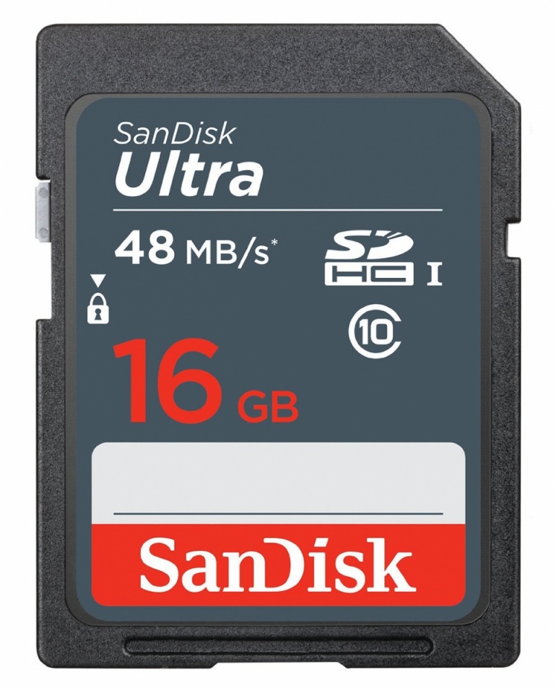 Memoria Flash SanDisk Ultra, 16GB SDHC UHS-I Clase 10