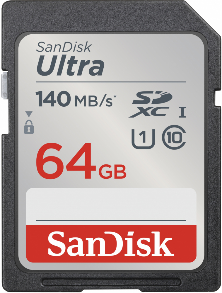 Memoria Flash Sandisk Ultra, 64GB SDXC UHS-I Clase 10