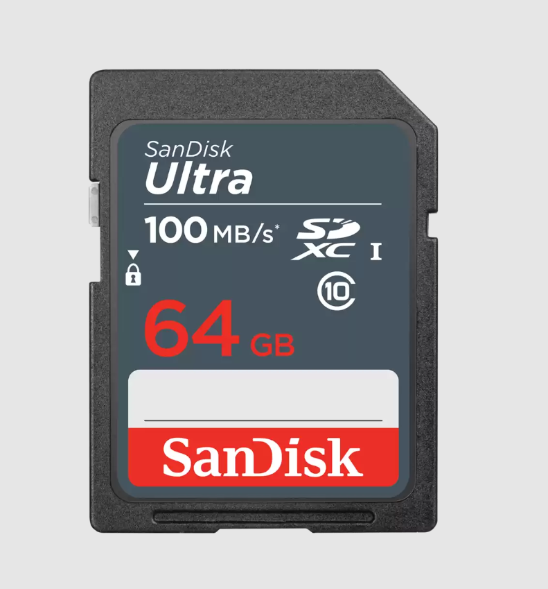 Memoria Flash SanDisk Ultra, 64GB SDXC UHS-I Clase 10