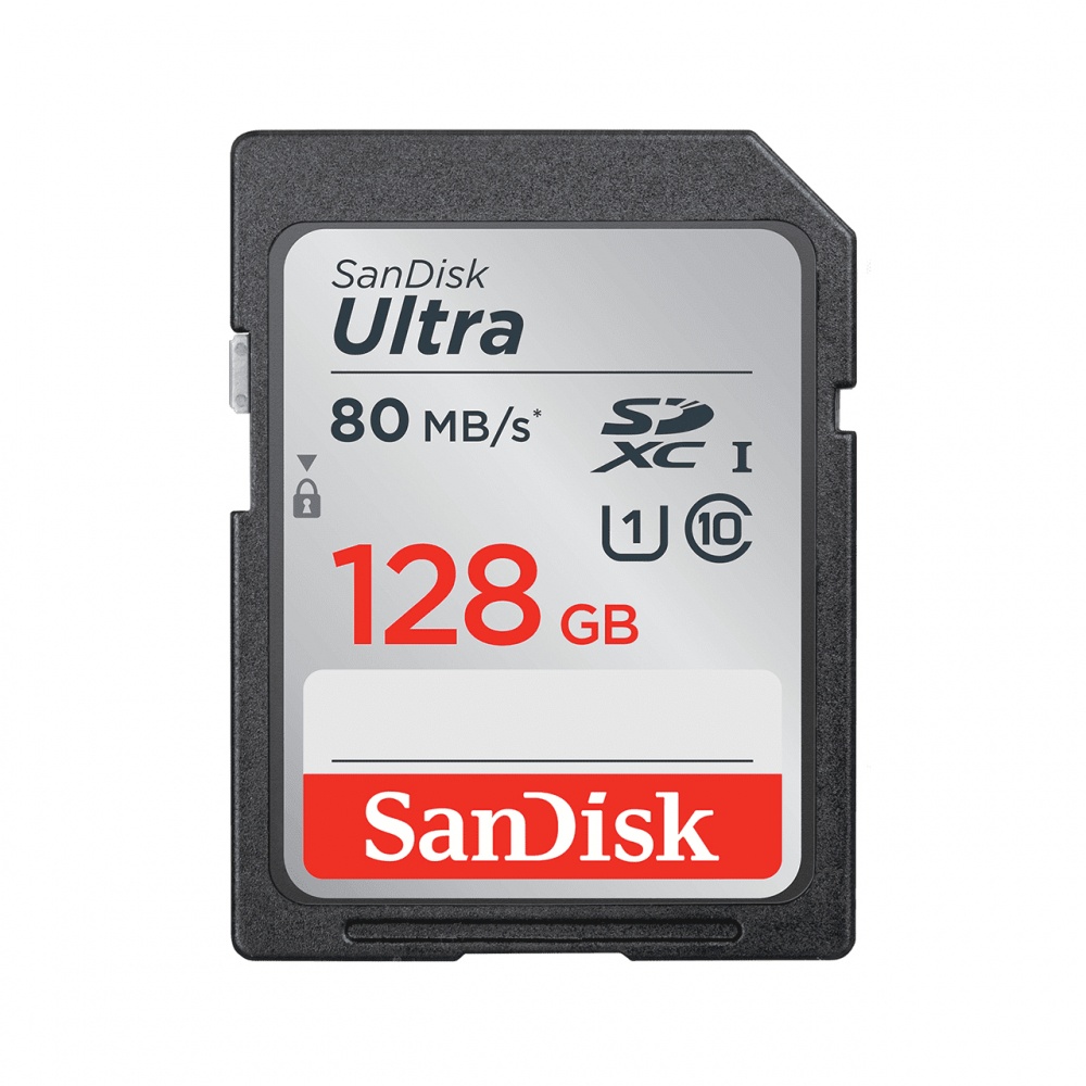 Memoria Flash SanDisk Ultra, 128GB SDXC UHS-I Clase 10