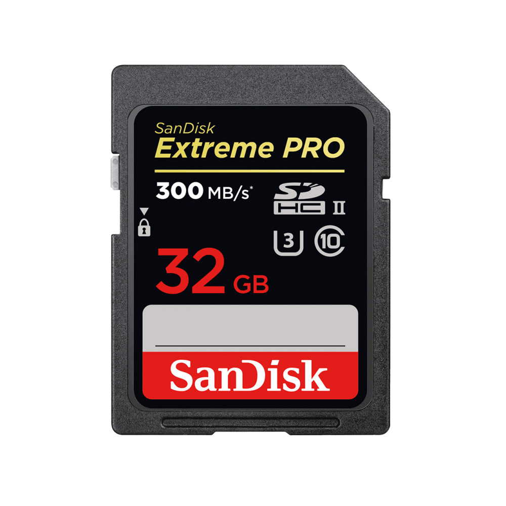 Memoria Flash SanDisk Extreme Pro 32GB SDHC UHS-II Clase 10