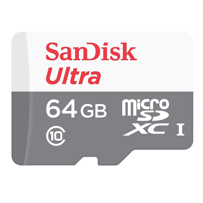 Memoria Flash SanDisk SDSQUNB-064G-GN3MA, 64GB MicroSDXC UHS-I Clase 10, con Adaptador 