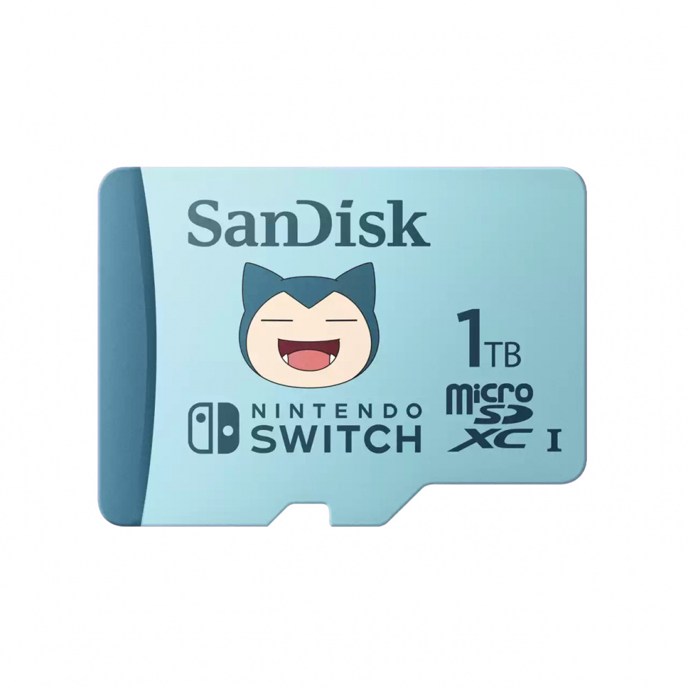 Memoria Flash SanDisk Snorlax, 1TB MicroSDXC UHS-I Clase 10