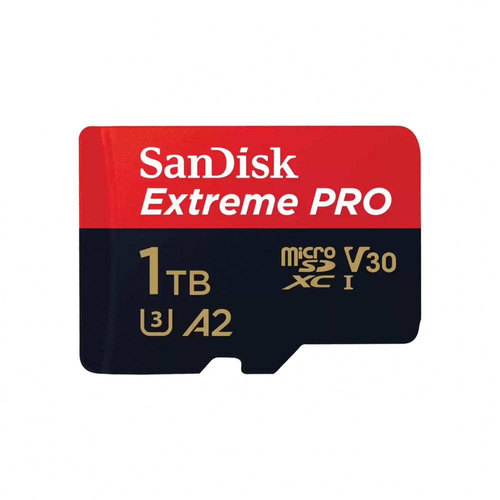 Memoria Flash Sandisk Extreme Pro A2, 1TB MicroSDXC UHS-I Clase 10