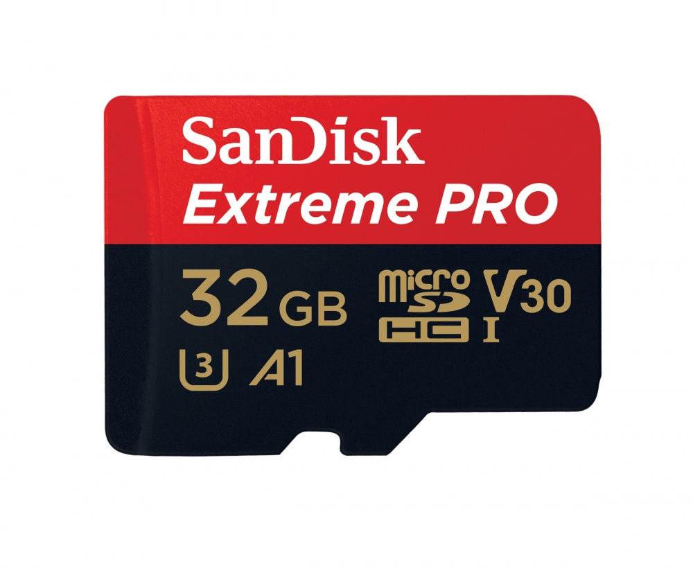 Memoria Flash SanDisk Extreme Pro, 32GB MiniSDHC UHS-I Clase 10, con Adaptador