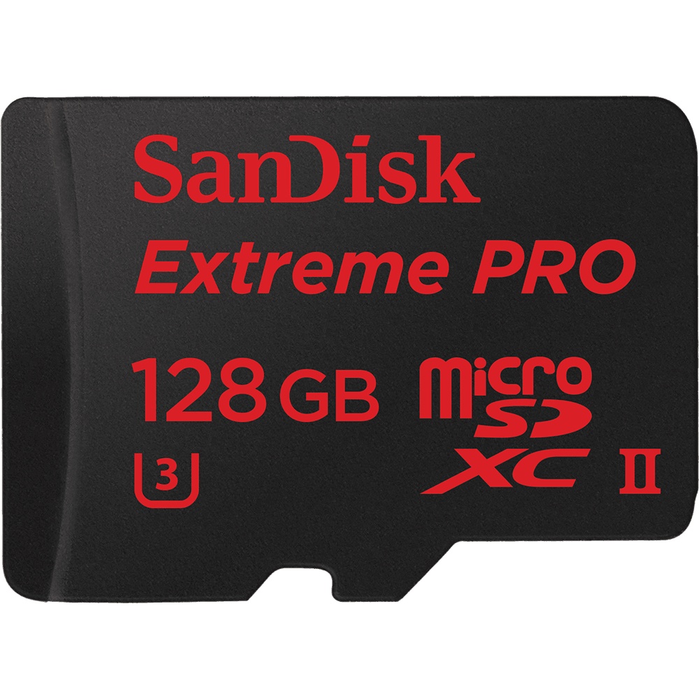 Memoria Flash SanDisk Extreme Pro, 128GB MicroSDXC UHS-II Clase 10, con Adaptador