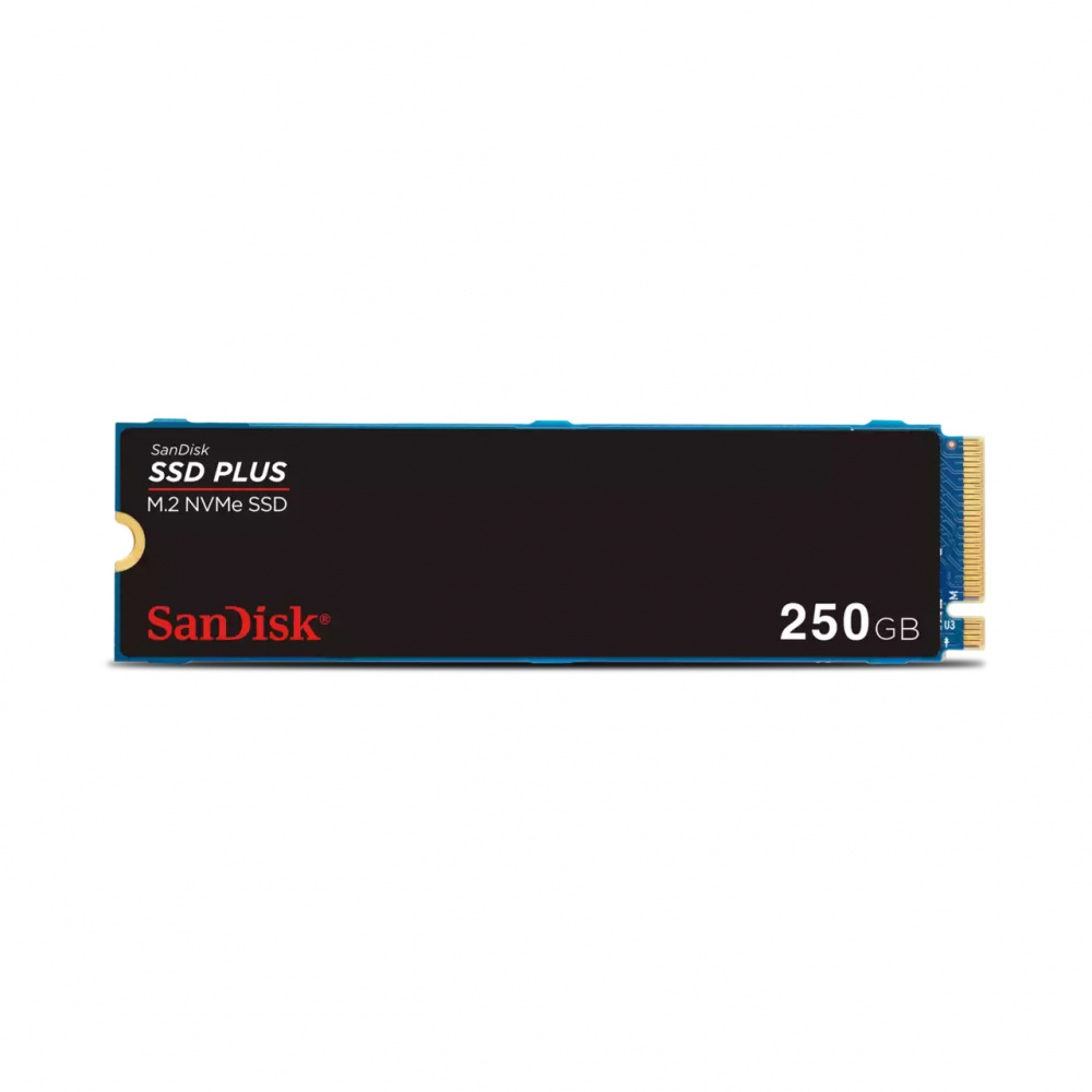 SSD SanDisk Plus NVMe, 250GB, PCI Express 3.0, M.2