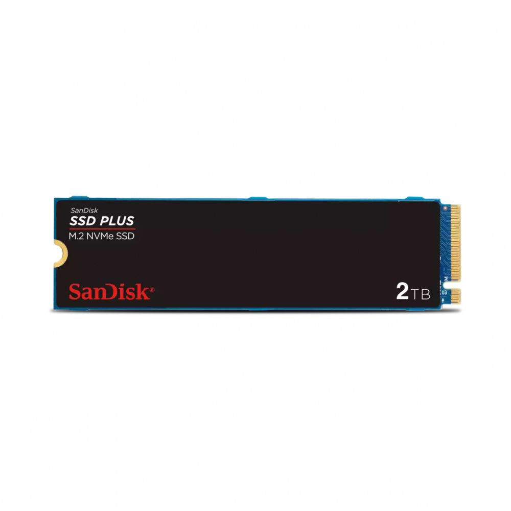 SSD SanDisk Plus NVMe, 2TB, PCI Express 3.0, M.2