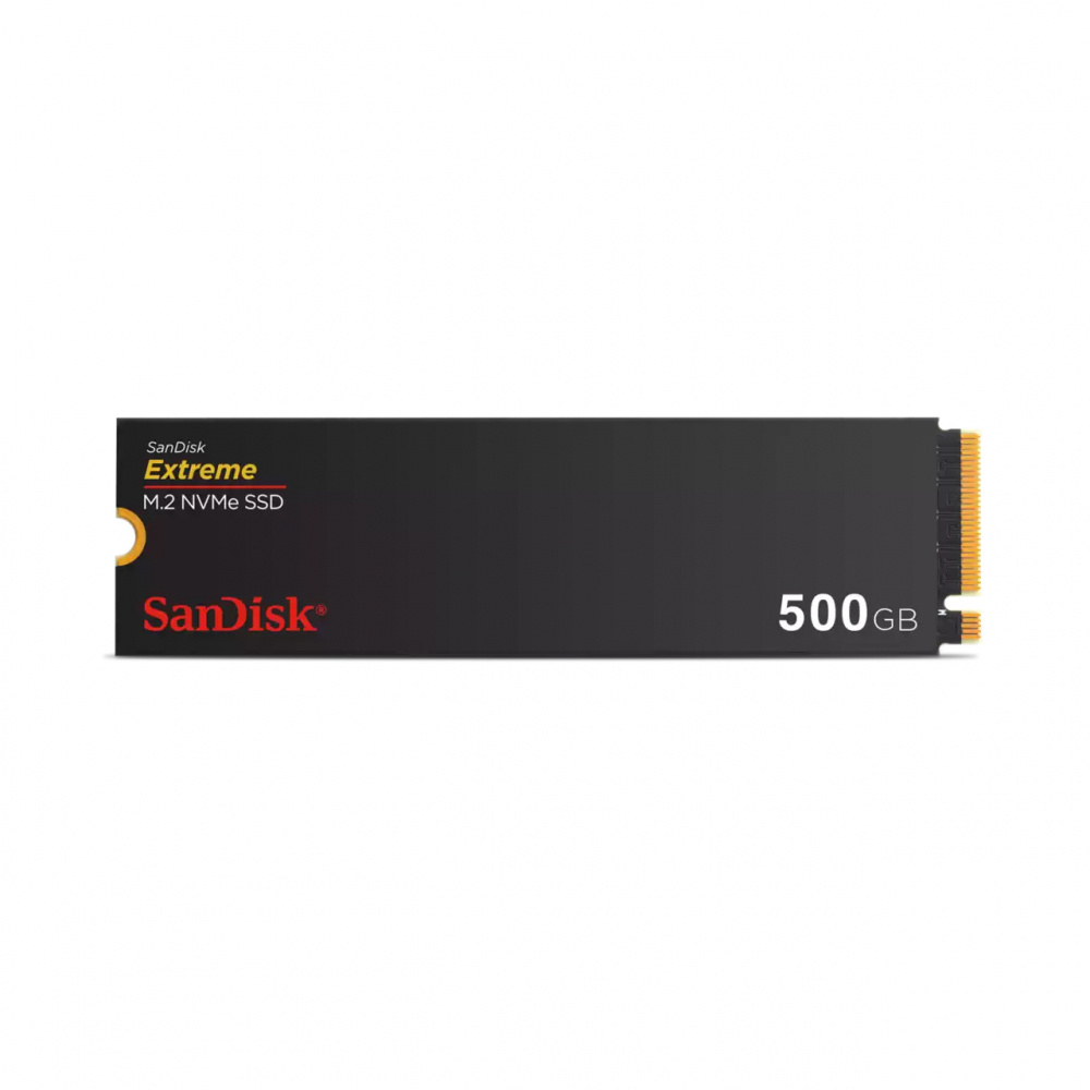 SSD SanDisk Extreme NVMe, 500GB, M.2, 4000 MB/s Escritura, 5000 MB/s Lectura, PCI Express 4.0