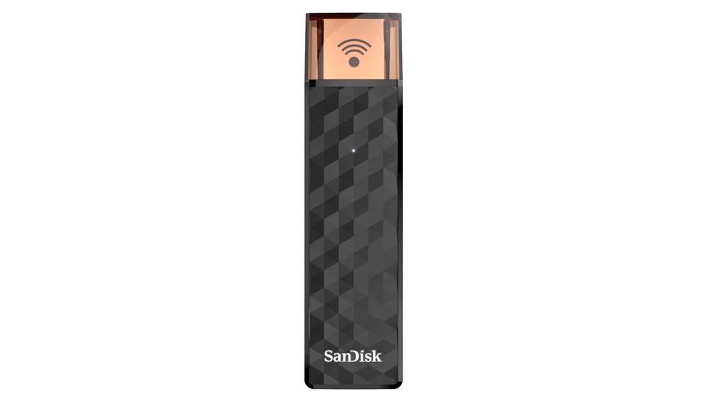 Memoria USB SanDisk Connect Wireless Stick, 128GB, USB 2.0, Negro