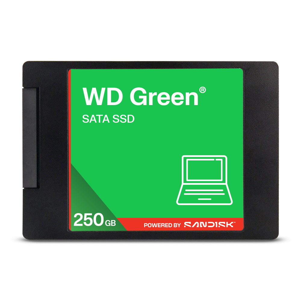 SSD SanDisk WD Green, 250GB, 2.5", 450MB/s Escritura, 545 MB/s Lectura, SATA III