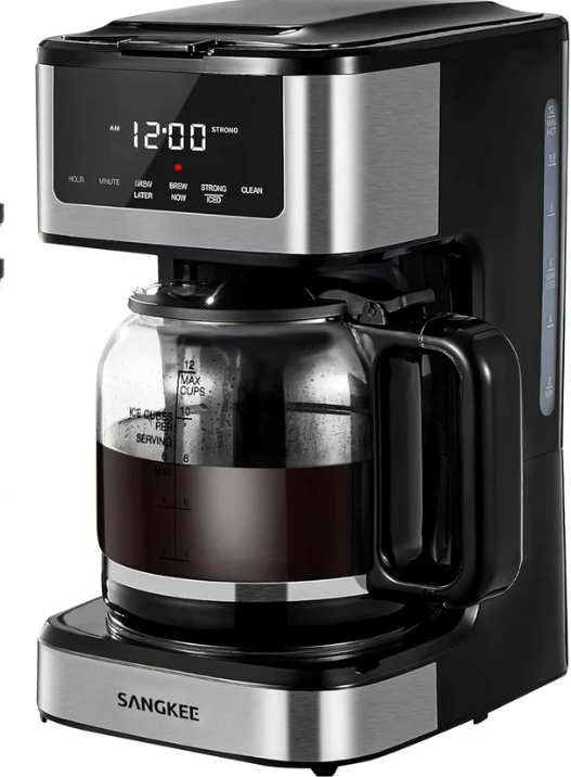 Sangkee Cafetera de Goteo K10127, 12 Tazas