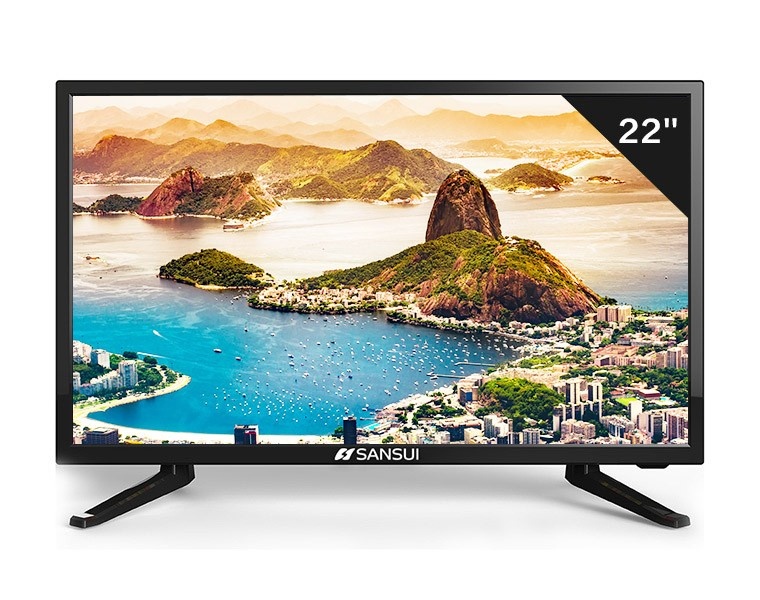 Sansui TV LED SMX2219 22", Full HD, Negro