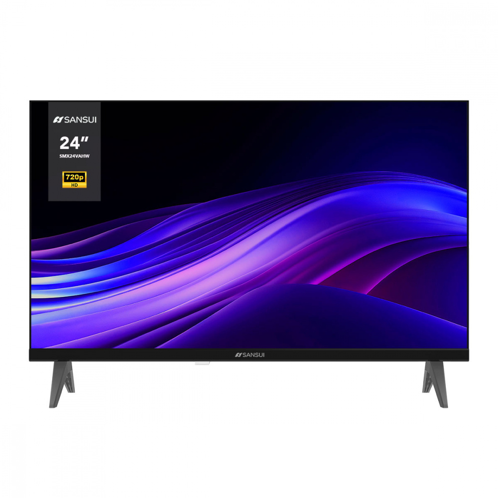 Sansui Smart TV LED SMX24VAHW 24", HD, Negro