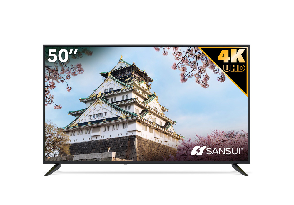 Sansui Smart TV LED 4K UHD Smart TV SMX50T1UN 50", 4K, Ultra HD, Negro