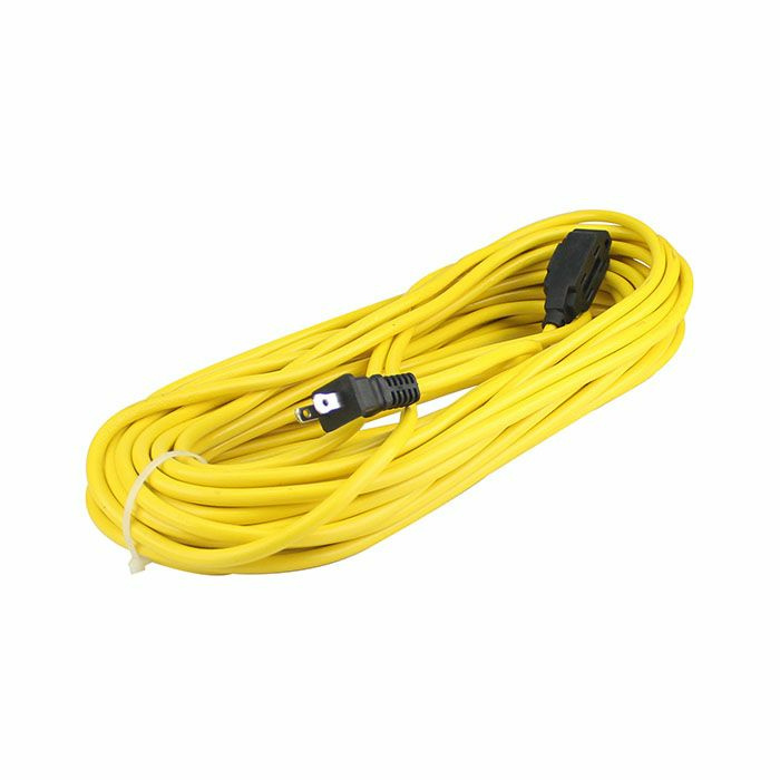 Santul Extensión de Uso Rudo 2442, 3 Salidas AC, 5A, 20 Metros, Amarillo