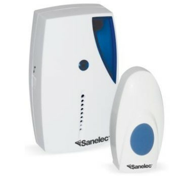 Santul Timbre 2647, Inalámbrico, 32 Tonos, hasta 80 Metros, Blanco/Azul