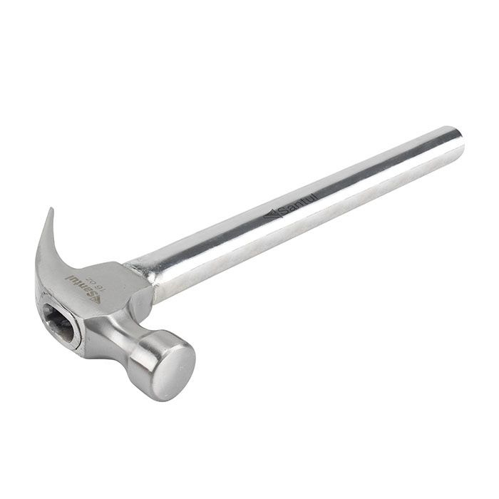 Martillo Santul Uña Curva 6980, 16Oz, Mango de Metal