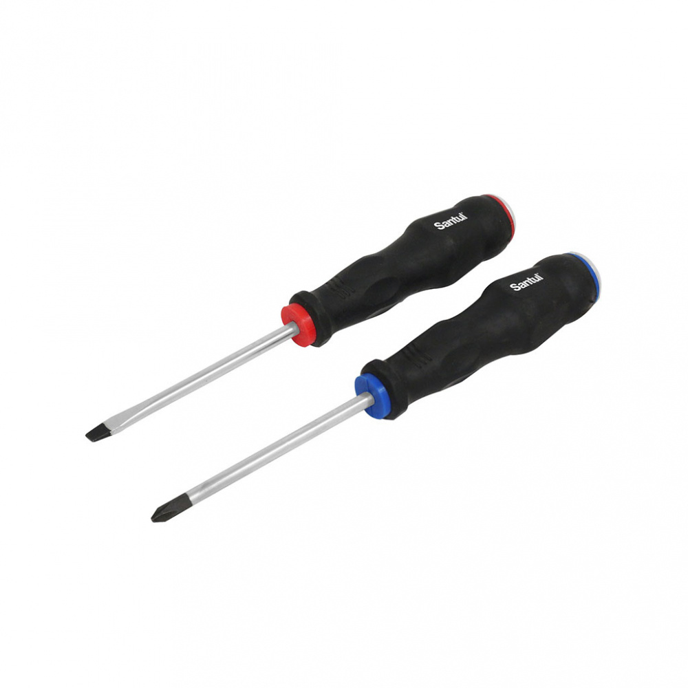 Santul Kit Desarmador Cruz/Plano, 1/4", Negro