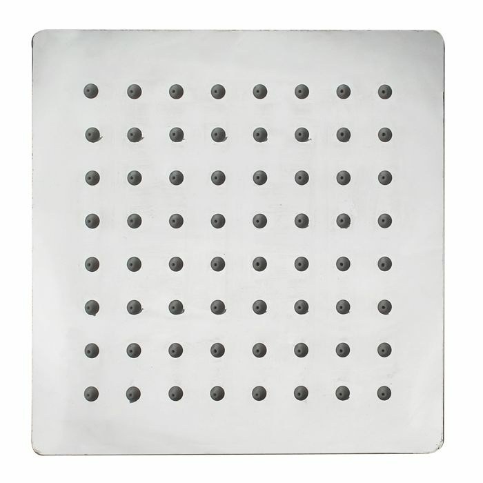 Santul Cabezal de Regadera 6" Cuadrada SAN8502, Acero Inoxidable