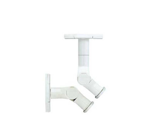 Sanus Soporte de Pared/Techo para Bocinas WMS3W, hasta 3.8Kg, Blanco, 2 Piezas