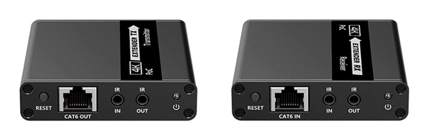 Saxxon Kit Extensor de Video HDMI Alámbrico por Cat6/6a/7, 1x HDMI, 1x RJ-45, 70 Metros