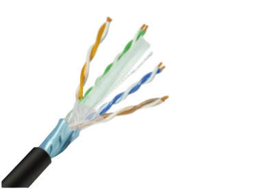 Saxxon Bobina de Cable Ethernet Cat6, F/FTP, 305 Metros