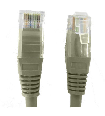 Saxxon Cable Patch Cat6 UTP RJ-45 Macho - RJ-45 Macho, 2 Metros, Gris