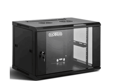 Saxxon Gabinete para Pared 19" SX-R6U-6406S, 6U, hasta 60kg