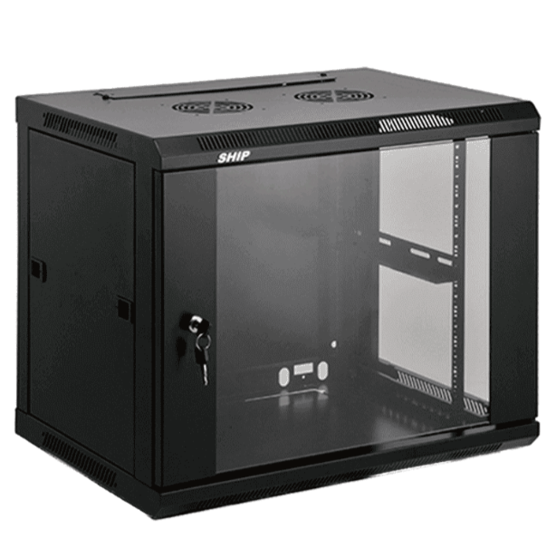 Saxxon Gabinete para Pared 19" SX-R9U-6409S, 9U, hasta 60kg