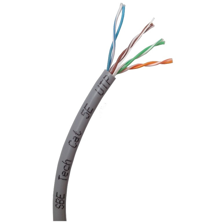 Utp Rj 45 SBE Tech Cable Patch Cat5e UTP RJ-45 Macho - RJ-45 Macho, 1 Metro, Gris ...