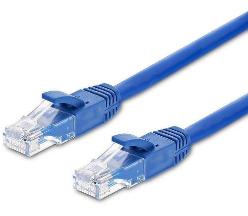 SBE Tech Cable Patch Cat5e UTP RJ-45 Macho - RJ-45 Macho, 1 Metro, Azul