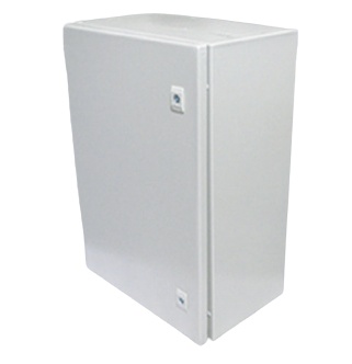 SBE Tech Gabinete Metálico para Exteriores con Puerta, 14U, Blanco