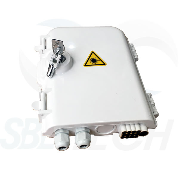 SBE Tech Caja de Distribución para FTTX, Exterior, Blanco