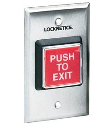 Schlage Botón Pulsador 709RD EX ILL, Alámbrico