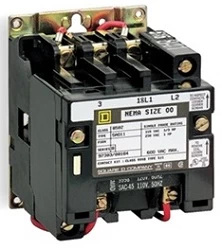 Schneider Electric Contactor Magnético 8502SDO2V03, 3 Polos, 240V, 45A