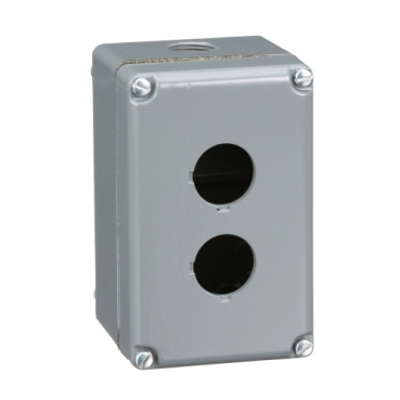 Schneider Electric Botonera Doble 9001KY2, Alámbrico, Gris