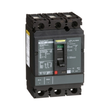 Schneider Electric Interruptor Termomagnético de 3 Polos PowerPact-H, 600V, 30A