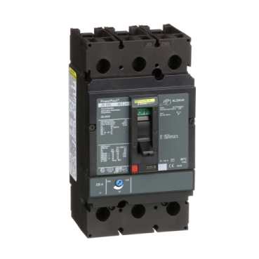Schneider Electric Interruptor Termomagnético de 3 Polos PowerPact-J, 600V, 225A