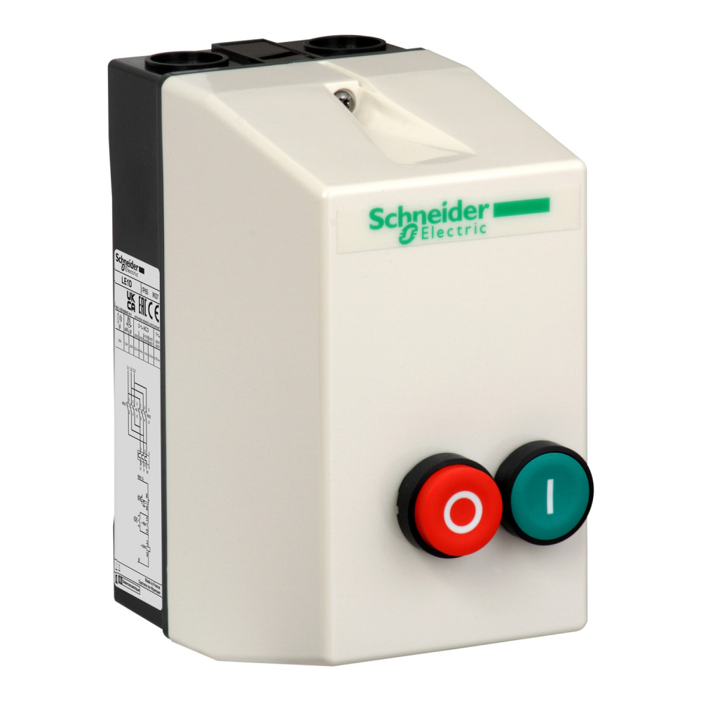 Schneider Electric Arrancador en Cofre LE1D35F7, 3 Polos, 35A, 110V