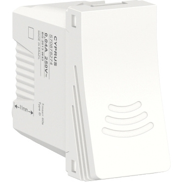Schneider Electric Zumbador S70878304, 1 Módulo, 127V, Blanco