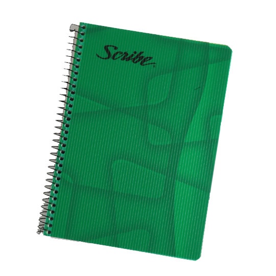 Scribe 1011602 Cuaderno Forma Francesa de Cuadro Chico 5mm, 100 Hojas